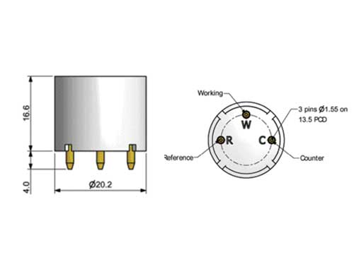 4HSC硫化氢气体传感器